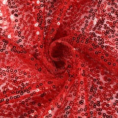 Extra Wide RED Premium Sequined Chair Sashes Wedding Party Events Decorations