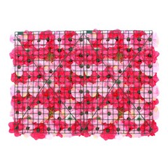 12* Artificial Fake Flower Velvet Hydrangea Wall Panel Banquet For Wedding Party