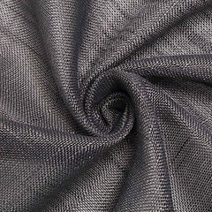 5 CHARCOAL GRAY CHAIR SASHES Premium Polyester Faux Burlap Wedding Decorations