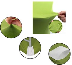 4/6/8 FT Spandex Fitted Table Covers Stretch Rectangular Tablecloths – FREE SHIP