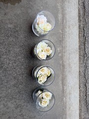 Wedding Table Decorations with Flowers