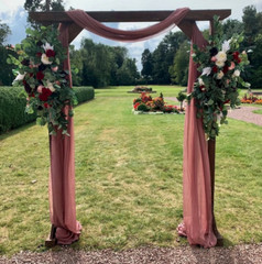 WEDDING DRAPING DECOR EVENT CHIFFON FABRIC SOLD PER METER VARIOUS COLOURS