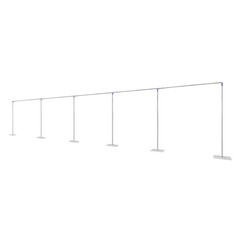 10’x50′ Backdrop Stand Pipe Kit,Background Support System Curtain Frame HOT NEW