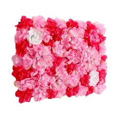 12* Artificial Fake Flower Velvet Hydrangea Wall Panel Banquet For Wedding Party