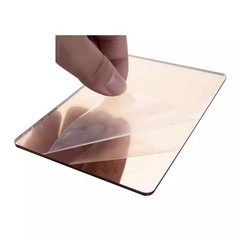 1/8” Rose Gold Acrylic Mirror Sheet,Acrylic Mirror Sheet 12inch Square,PMMA …