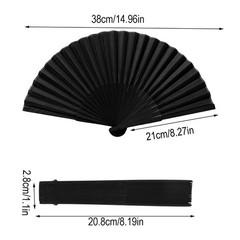 4pcs Foldable Compartments Women, Fencer Summer Wedding Chinese Fan Fold…