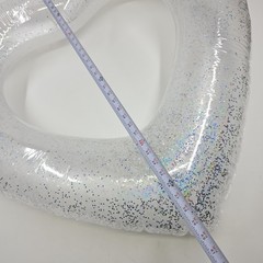 NEW Heart Shaped Pool Float SEQUIN LOVE Wedding Reception Prom Decoration 40″