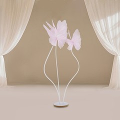Artificial Butterfly Decorations Giant 3-head Butterfly Decoration for Wedding