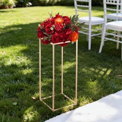Uimoso Set of 10 Elegant 23.62-inch Flower Stands for Weddings and Home Decor