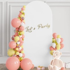 Versatile 6FT Chiara Arch Cover – Perfect for Weddings, Birthdays, and Showers