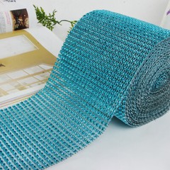 1/10 Yard Rhinestone Mesh Roll Rhinestone Bling Ribbon Craft Party Wedding Decor