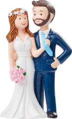 Bridal Groom Table Decoration Polyresin Topper