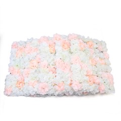 5x Artificial Flower Wall Panels Wedding Party DIY Silk Flowers Backdrop Decor