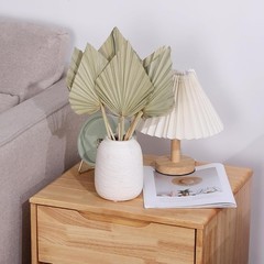 6 Pcs Small Boho Dried Palm Fans,Natural Dried Palm Spears Leaves with