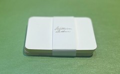 Place Cards with Envelopes-Gold Edged White-Wedding, Shower (25 count)