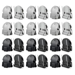 24Pcs Cubicle Clips for Fabric Panels, Heavy Duty Metal Hooks & Plastic Clips