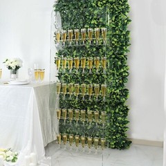 5 feet Clear 5-Tier Acrylic Wine Glass Rack Champagne Flute HOLDER STAND Party