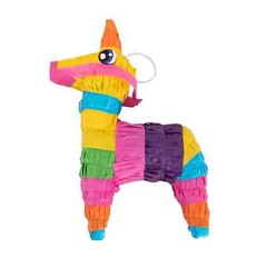Assorted Colorful Paper Mini Donkey Pinata Fiesta Party Decoration Cinco De Mayo