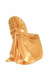 YCC Linens – 6 Pack Satin Self-Tie Universal Chair Covers for weddings & parties