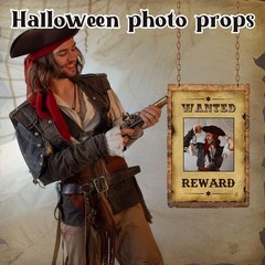 12 Pcs Western Wanted Poster Western Cowboy Party Decorations Wanted Photo Bo…