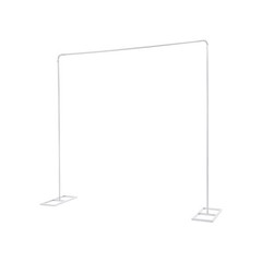 Metal Balloon Stand with 2 Flower Racks Wedding Stand 2*2m Backdrop Decoration~