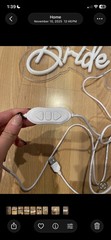 LED USB Powered Bride to Be Wedding Light Sign White Acrylic Letter Decoration