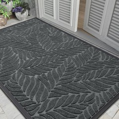 Yimobra Front Door Mat Outdoor Indoor, 60×36 All-Season Waterproof Welcome Ma…