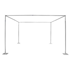 3*3*3m 4 Post Canopy Chuppah Mandap Wedding Photo Studio Background Hardware Kit