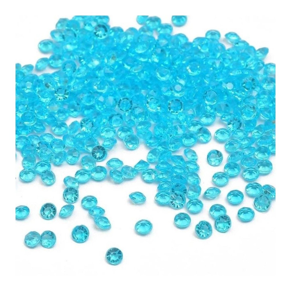 1000pcs 4.2mm Acrylic Diamond Crystal Bling Transparent For Wedding Party Decora