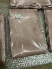 72 PCS Satin Chair Sashes, Rose Gold Bows Sashes for Chair Covers, Washable R…