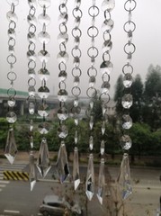 20Pcs Acrylic Beads Garland Chandelier Hanging Wedding 50CM Party Decortion