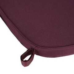 Burgundy POLYESTER CUSHION for CHIAVARI CHAIR Wedding Party Ceremony Decoration