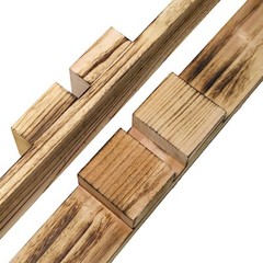 7 feet Natural Wood Backdrop Stand Wedding Arch Heptagon Shape Party Supplies