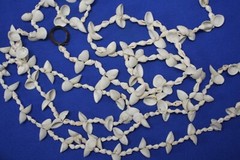 Valentines Day Gift Seashell Home Decor Long Seashell Garland, 96″+ G-94