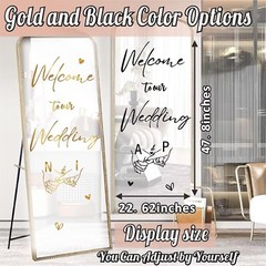 Welcome to Our Wedding Signs Decals Wedding Welcome Sign Selfie Mirror Decals…