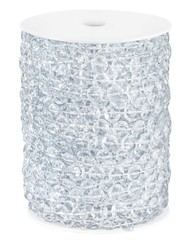 99FT Acrylic Crystal Garland, Clear Diamond-Shaped Crystal Bead Strands, DIY …