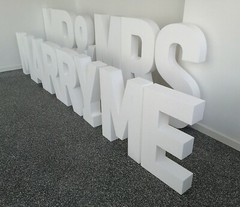 MARRY ME Letters 70x10cm Wedding Decoration Event Marriage Proposal Decoration