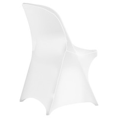Uimoso30PCS White Stretch Spandex Chair Covers for Weddings, Parties, and Dining