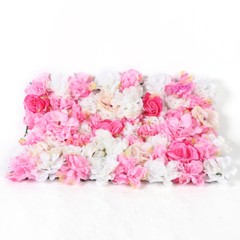 8xArtificial Rose Flower Wall Panel Artificial Silk Wedding Valentines Day Decor