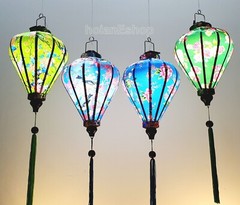 Hoi An Lanterns for Outdoor garden Party decor – lantern for patio – Set 4 pcs