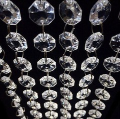 330FT Octagonal 14mm Bead Acrylic Garland DIY Curtain Chains Home Wedding Decor