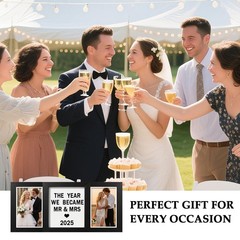 Ithmahco Wedding Picture Frame, Anniversary Personalized Wedding Gifts For Co…