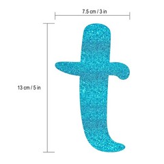 Pre-Strung Talk Thirty To Me Teal Glitter Banner – Funny 30th Birthday Decora…