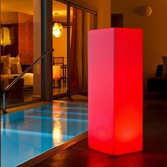 LED Color Square Light Pillar – Party Glowing Post/Decor/Path Lights – (31.5″)