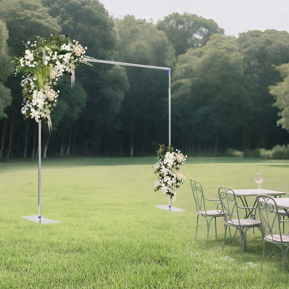 10ft x 10ft Backdrop Stand Pipe Kit Heavy Duty Wedding Back Adjustable Stand
