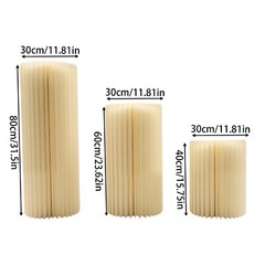 3pcs Flowers Stand, Dessert Table, Columns Display for Wedding Party Garden