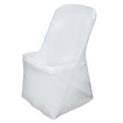 20 pcs Ivory LIFETIME Folding CHAIR COVERS Slipcovers Polyester Event Banquet