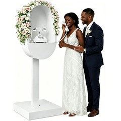 Wedding Phone Booth Audio Guest Book, Portable Venue Decoration for Guest