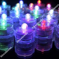 48 LED submersible Color Changing Wedding Floral Centerpieces CandleTea light