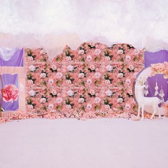 12x Artificial Wedding Wall DIY Floral Panels Silk Flower Wall Panels Backdrop